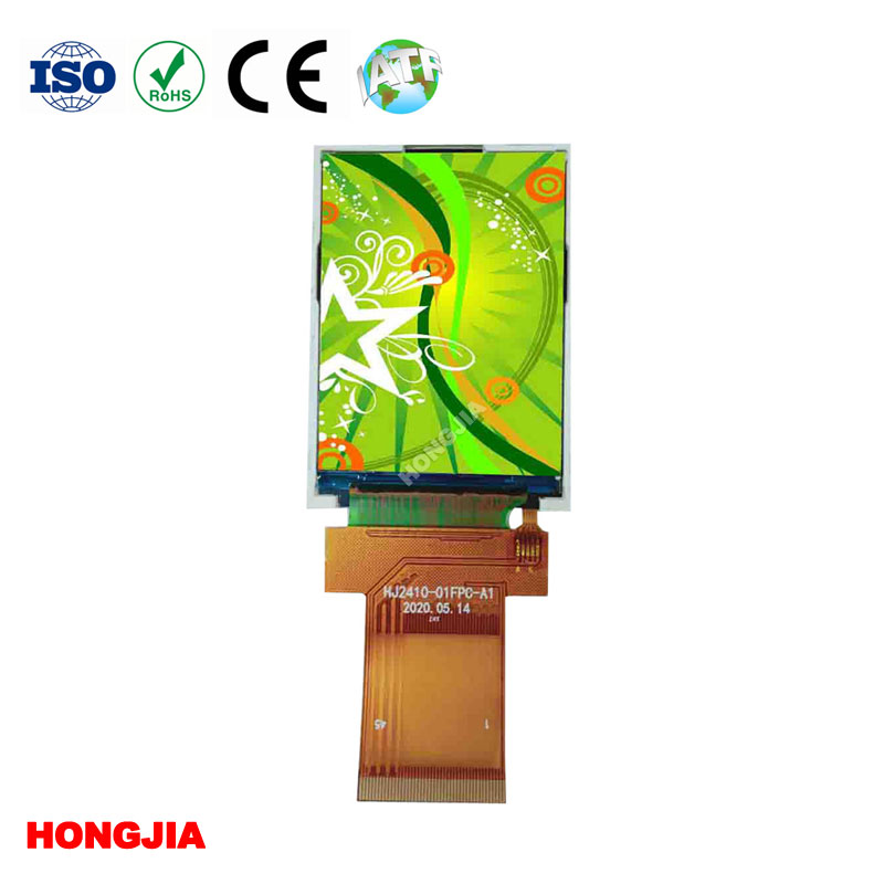 2.4 inch high resolution display, small size and hardware design